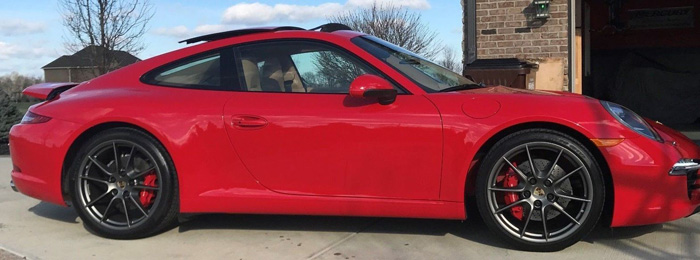 12 Porsche 991 Carrera S In Guards Red